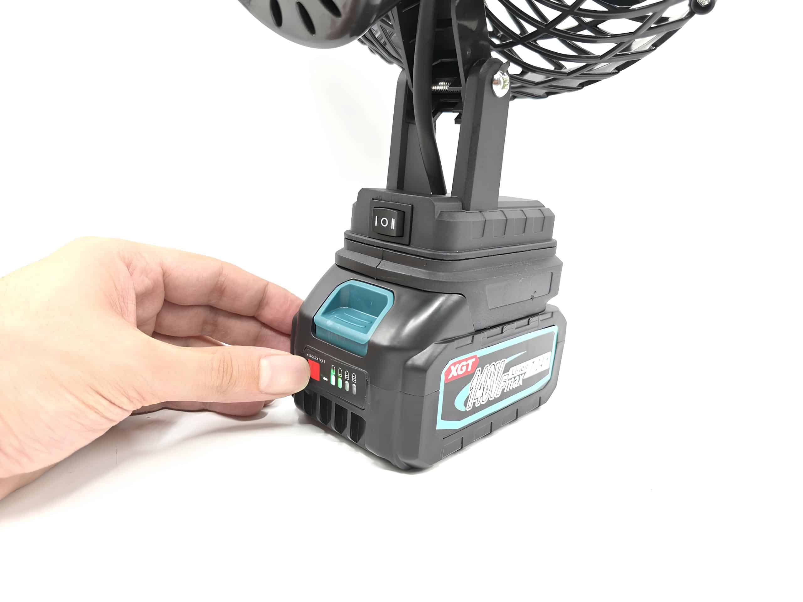 پنکه شارژی باس