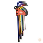 ست آچار آلن ستاره ای رنگی میتا