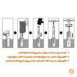 قلاویز چپ گرد 5 عددی تاپ تول مدل JGAW0501