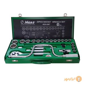 جعبه بکس 24 پارچه 6 پر هنس مدل 4624-MT6