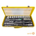 جعبه بکس 24 پارچه درایو 1/2 سان تولز SUNTOOLS