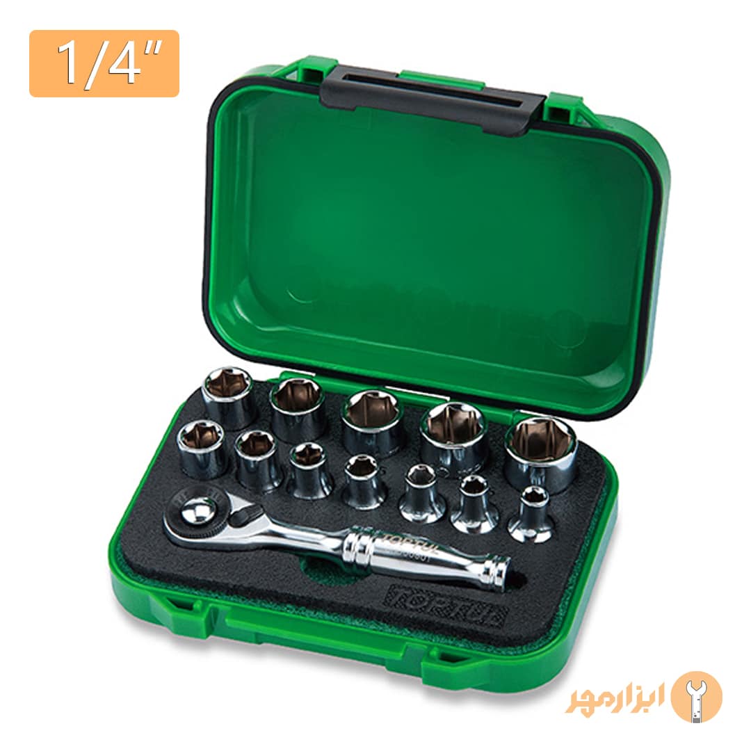 جعبه بکس 13 عددی 1/4 تاپتول مدل GABW1301