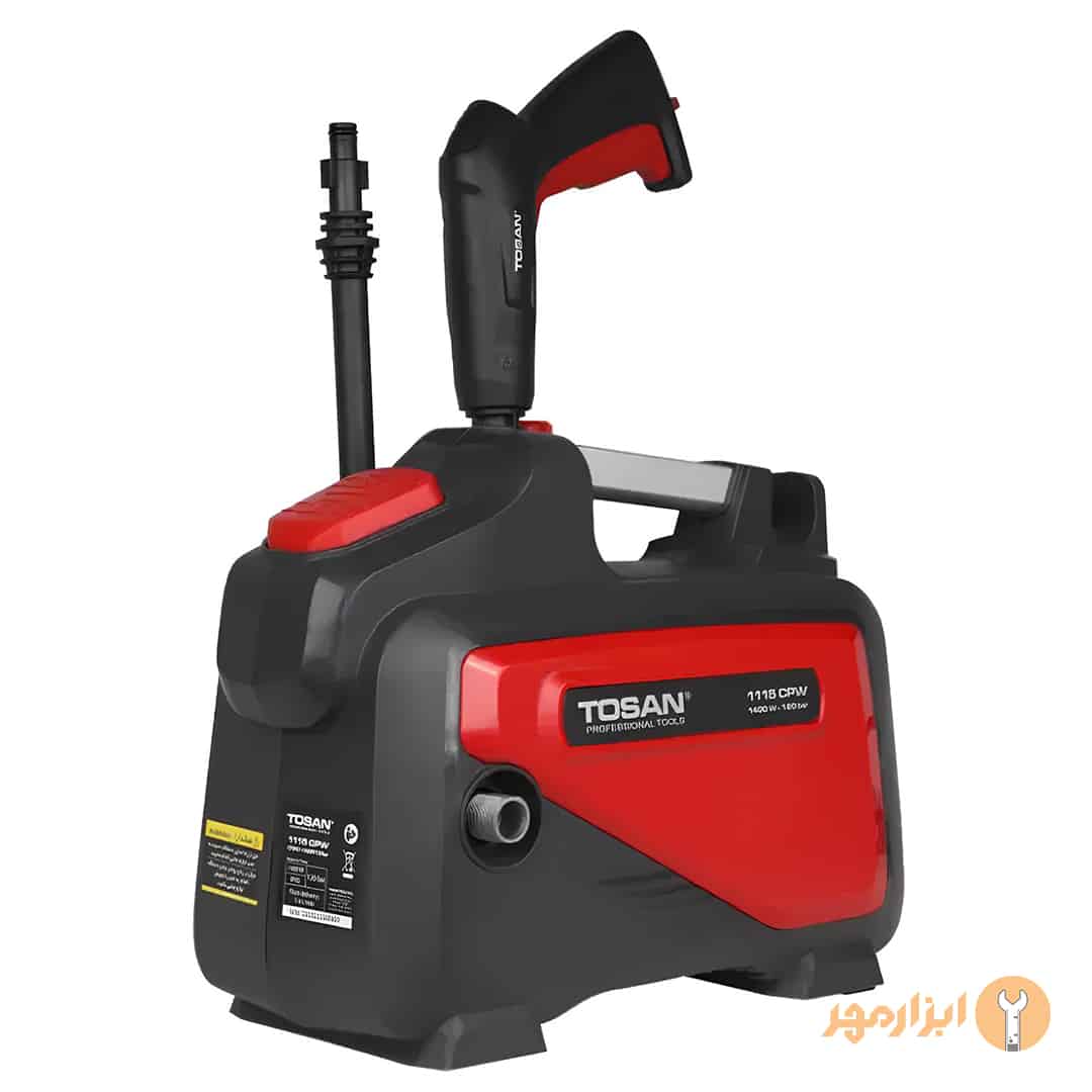 کارواش 120 بار ذغالی توسن مدل 1115 CPW