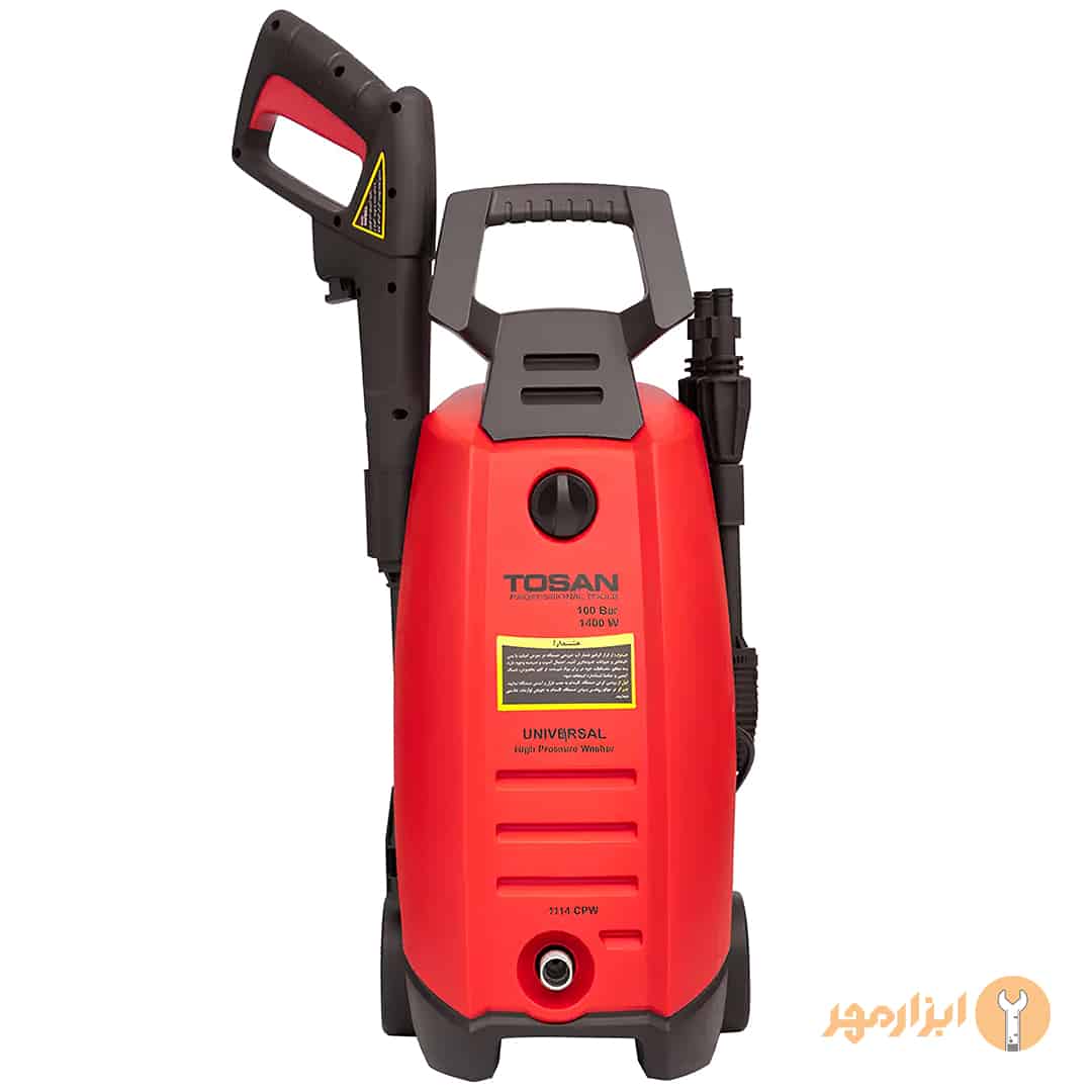 کارواش 100 بار ذغالی توسن مدل 1114 CPWX