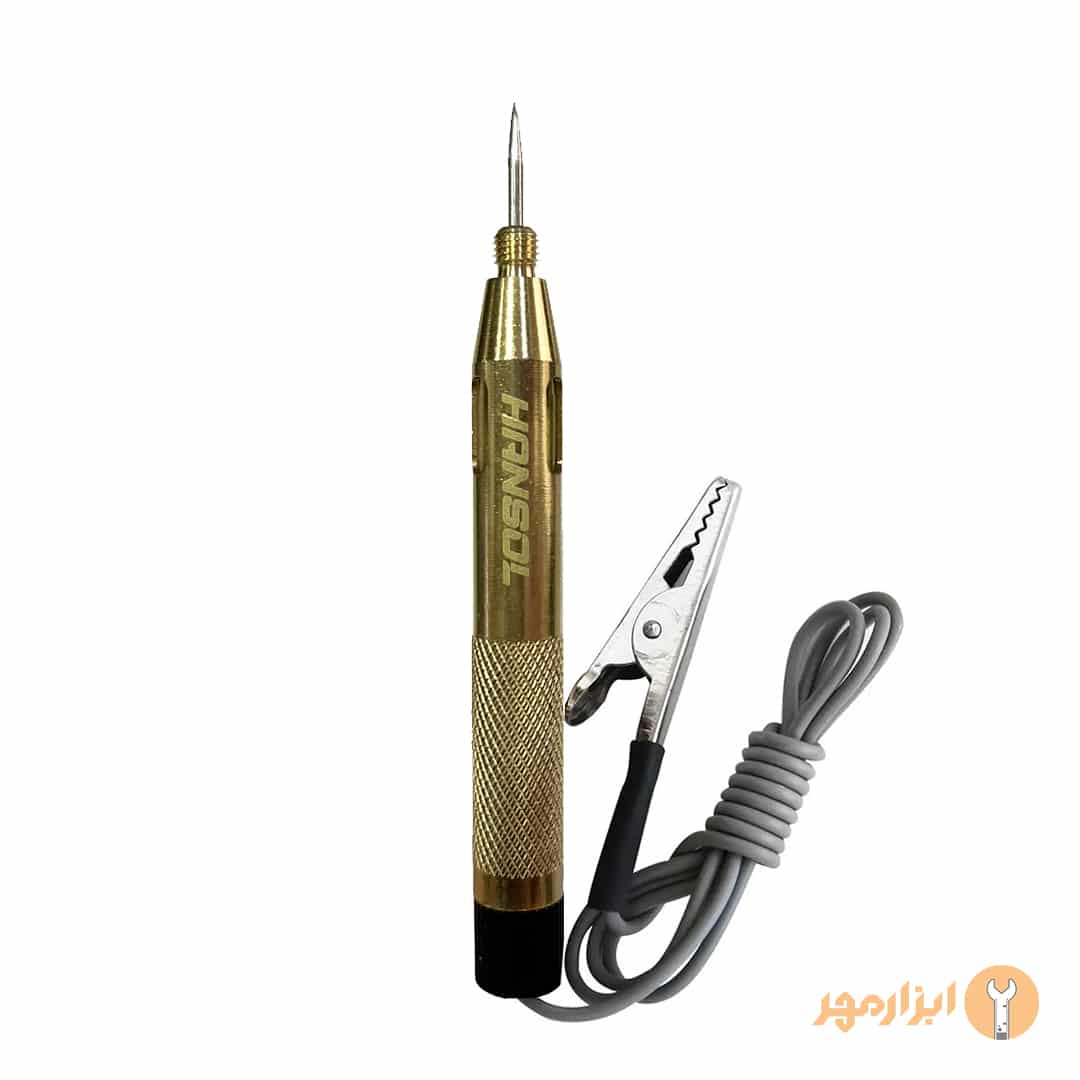 دستگاه تست لامپ و فیوز 6 تا 24 ولت برنجی خودرو هانسول مدل HS8552
