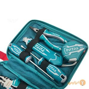 ست کیف ابزار 9 عددی توتال مدل THKTHP90097