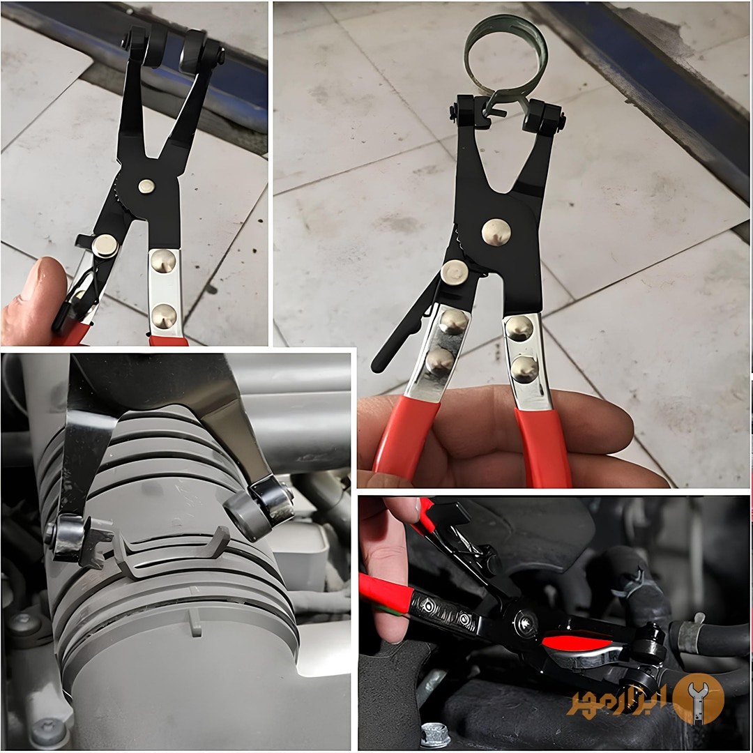 انبر بست شیلنگ رادیاتور هانسول